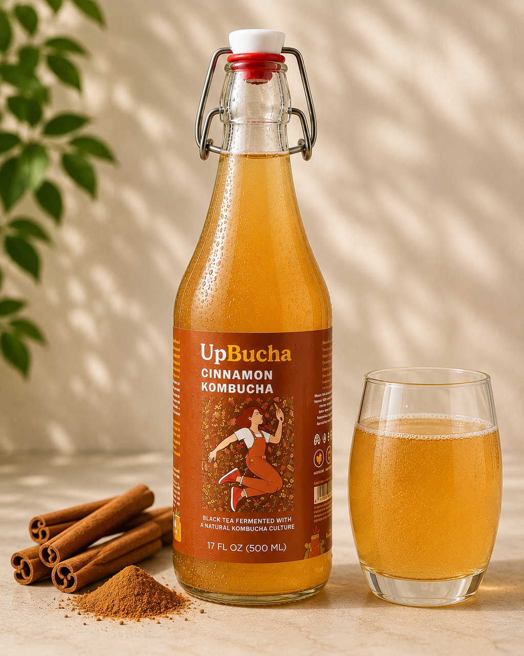 Cinnamon Kombucha