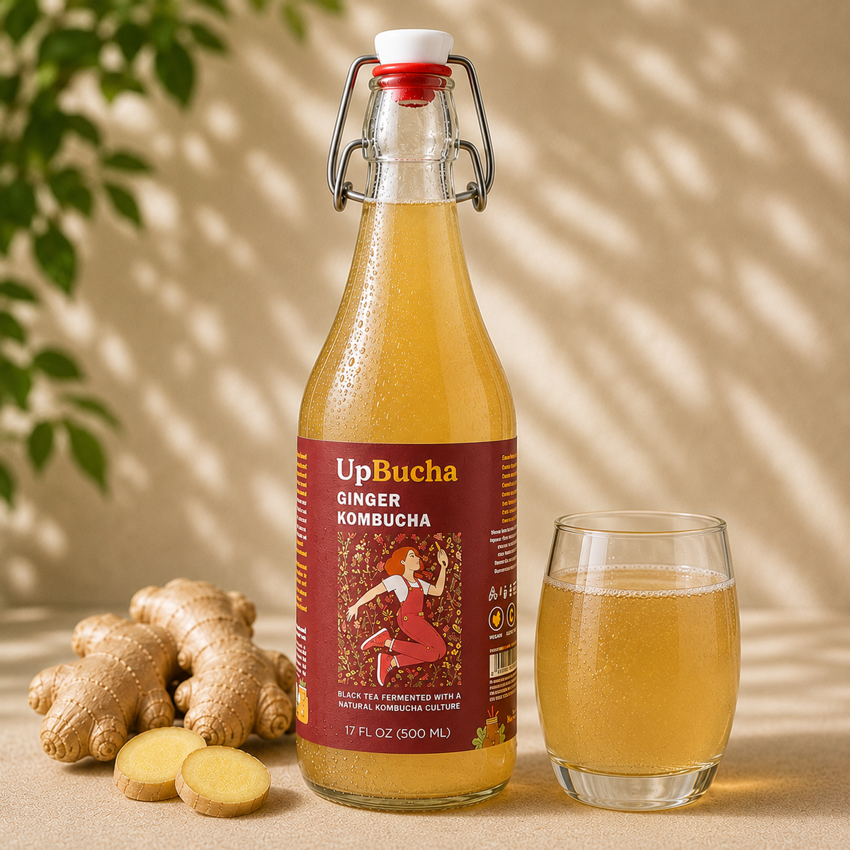 Ginger Kombucha