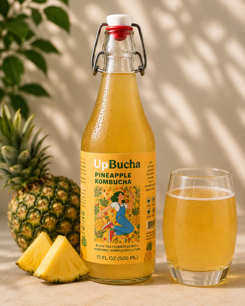Pineapple Kombucha