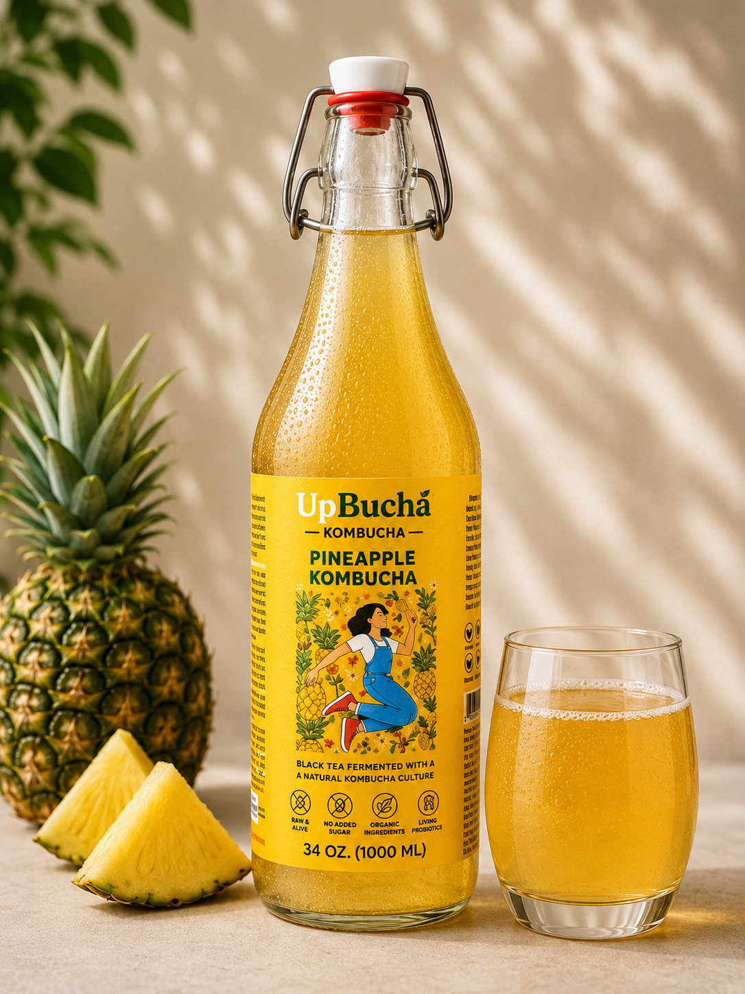 Pineapple Kombucha