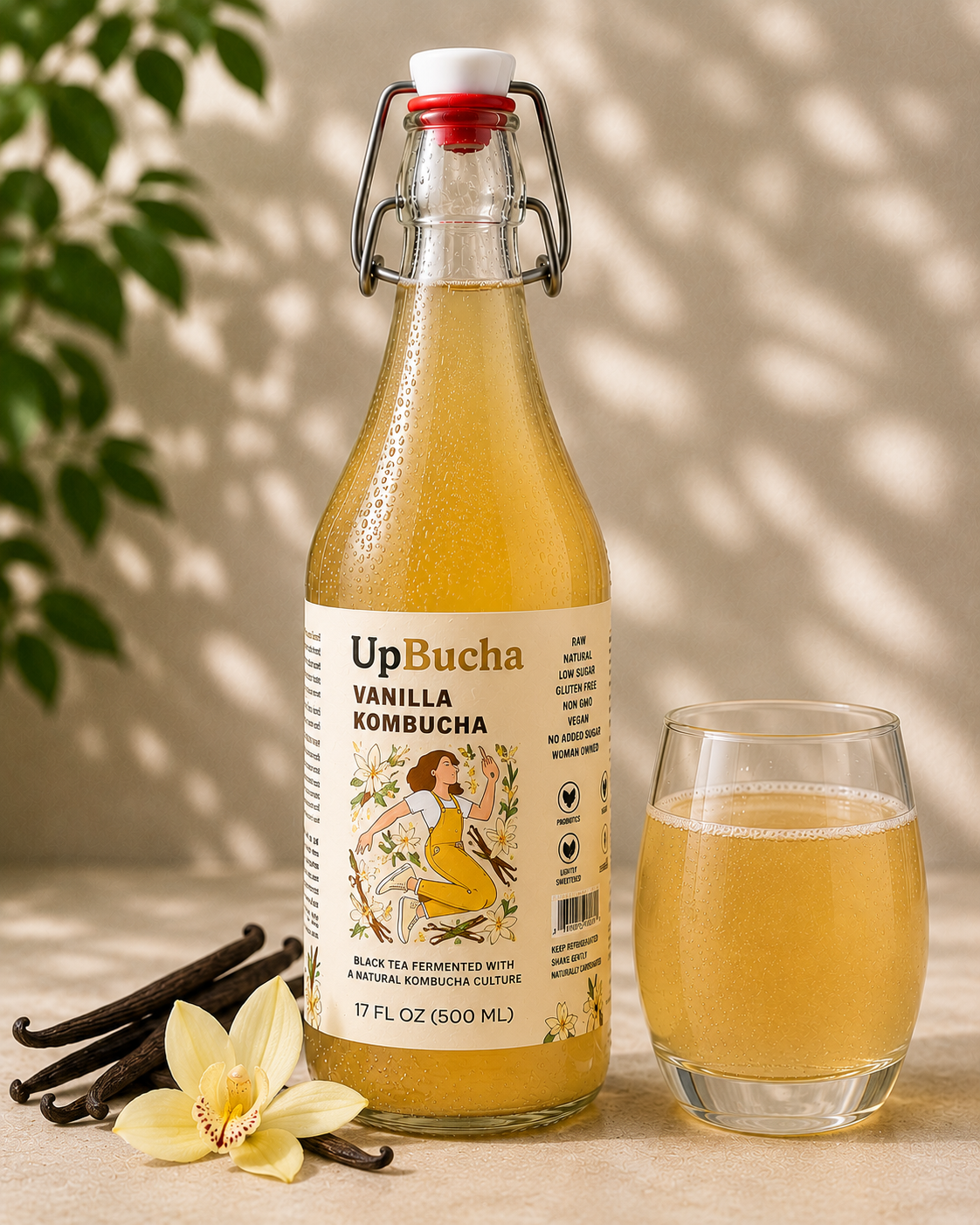 Vanilla Kombucha