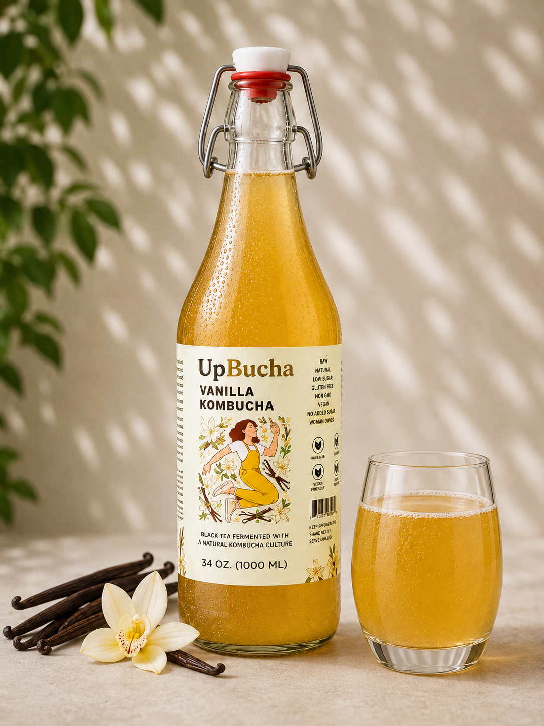 Vanilla Kombucha